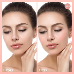 KissICON 10color Lightweight Buildable Powder Blush Palette
