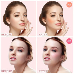 KissICON 10color Lightweight Buildable Powder Blush Palette