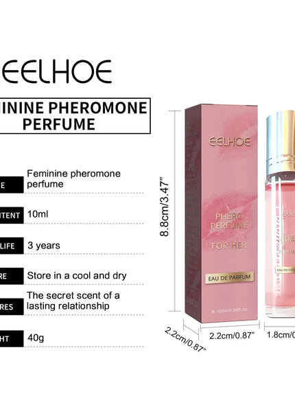 KissICON 10ml boxed KissIcon Glamour Perfumes Fragrance - Long Lasting Fragrance