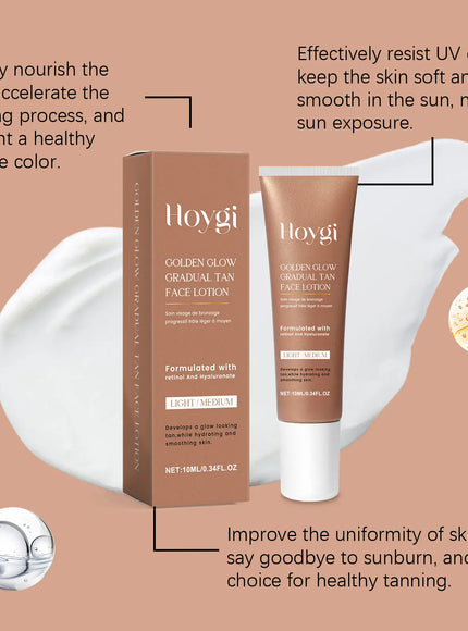 KissICON 10ml Hoygi Self Tanner Lotion For Face And Body