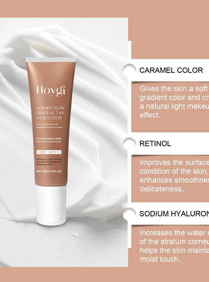 KissICON 10ml Hoygi Self Tanner Lotion For Face And Body
