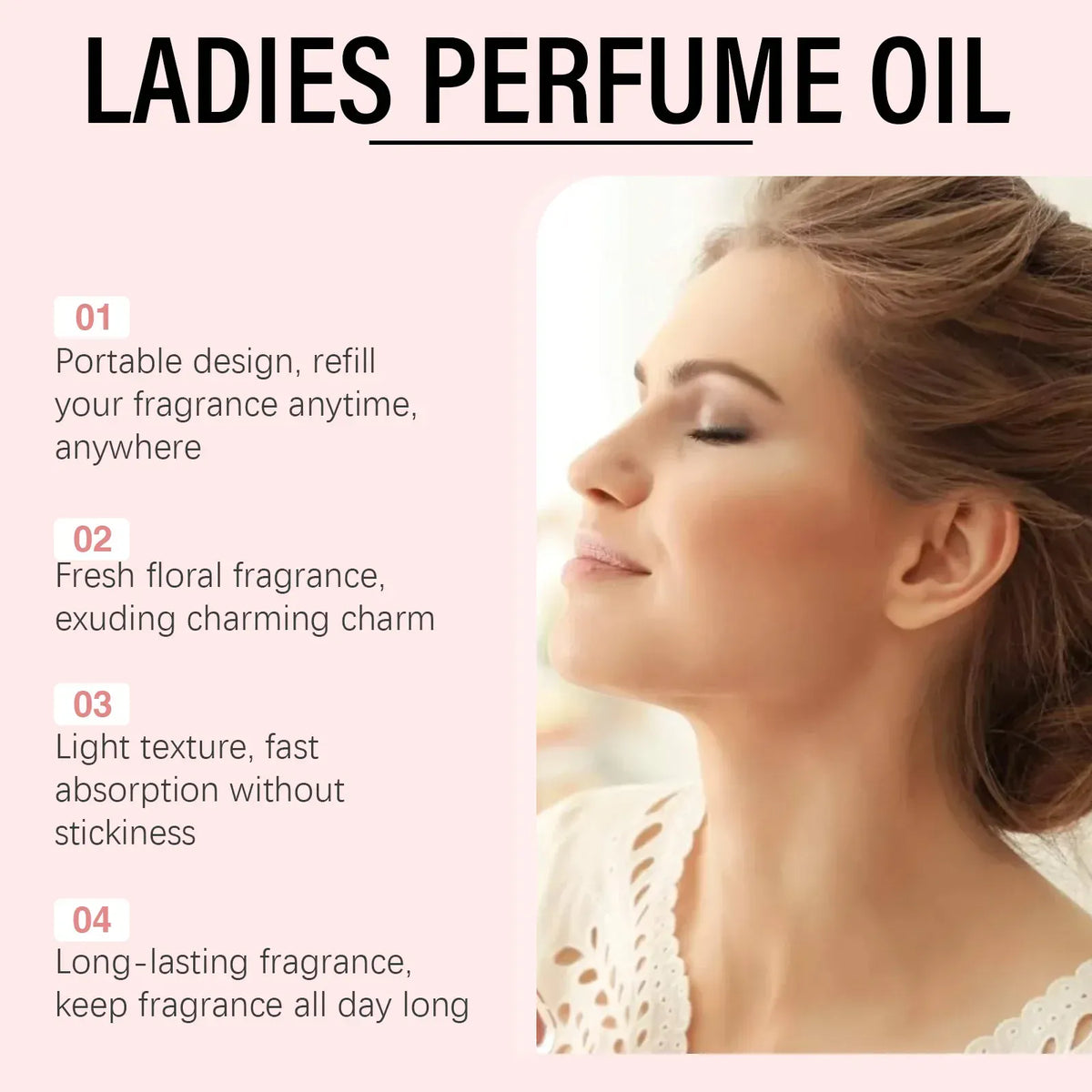 KissICON 10ml KissIcon Women Ball Perfume - Light Floral Lasting