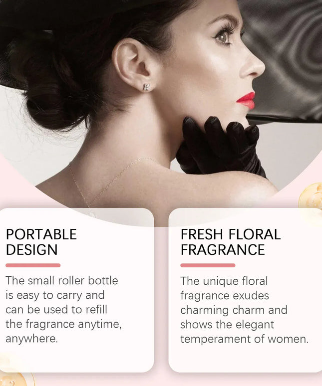 KissICON 10ml KissIcon Women Ball Perfume - Light Floral Lasting