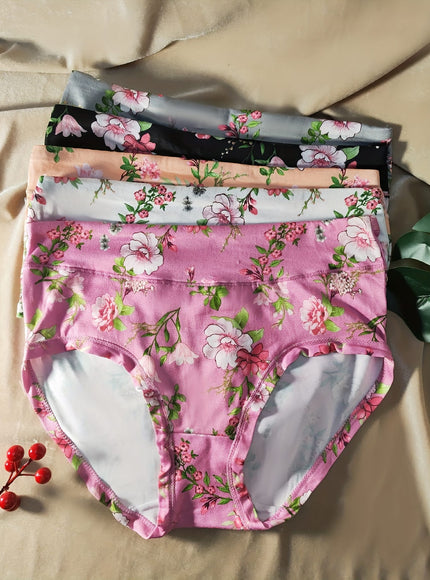 KissICON 10pack Comfy Allseason Mixed Print Panties