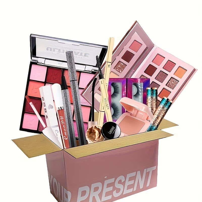 KissICON 10pcs 10piece Makeup Set – Eyeshadow Lipstick Mascara