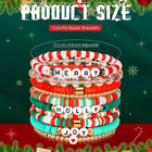 10pcs Christmas bracelets