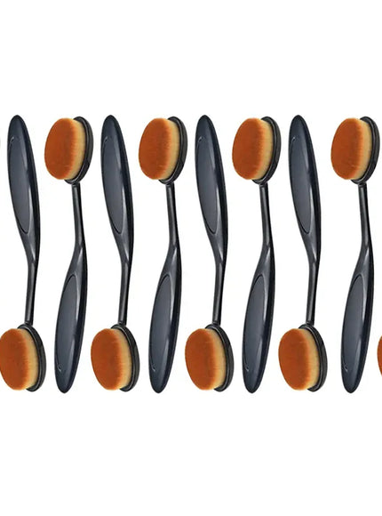 KissICON 10PCS KissIcon Foundation Brush Toothbrush Shape - Even Finish