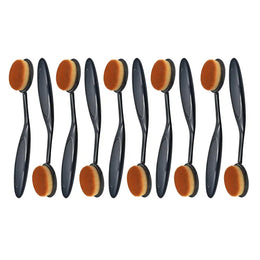 KissICON 10PCS KissIcon Foundation Brush Toothbrush Shape - Even Finish