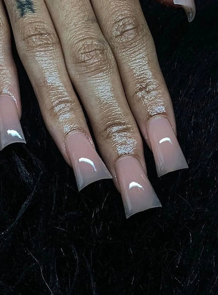 KissICON 11 / CHINA KissIcon Duckbill Pink Leopard Fake Nails Full Cover