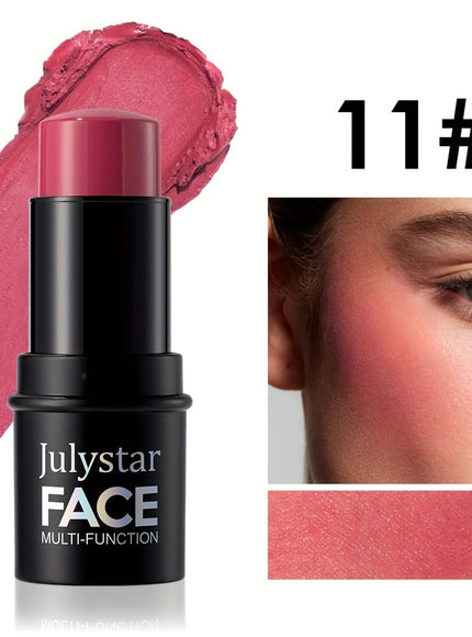 jkthpu-45 11 Julystar Blush Stick Matte Finish Full Coverage Berry