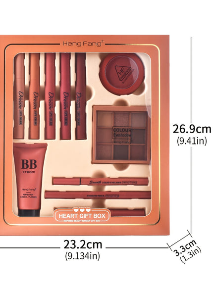 KissICON 11 pieces/box 11piece Allinone Makeup Set – Your Essential Beauty