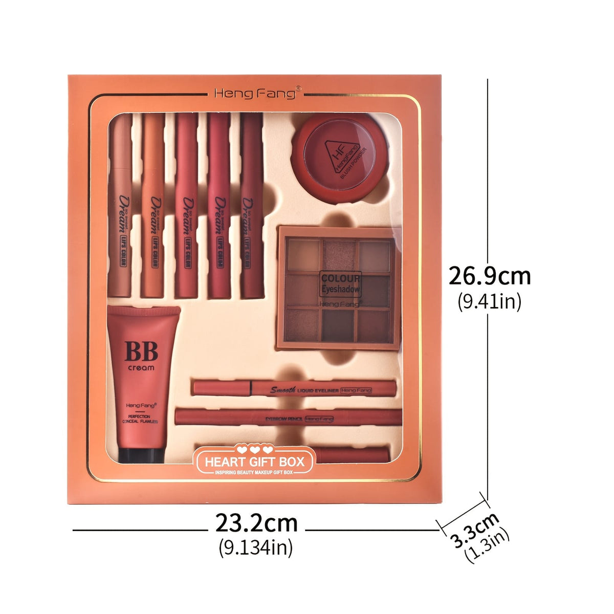 KissICON 11 pieces/box 11piece Allinone Makeup Set – Your Essential Beauty