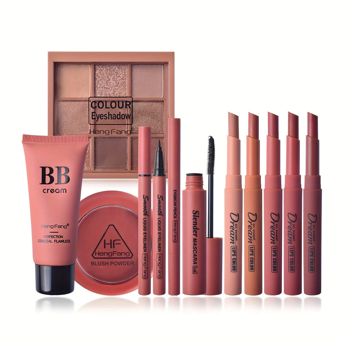 KissICON 11 pieces/box 11piece Allinone Makeup Set – Your Essential Beauty
