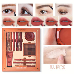 KissICON 11 pieces/box 11piece Allinone Makeup Set – Your Essential Beauty