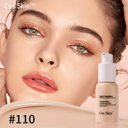 jkthpu-45 #110 KissIcon Full Coverage Waterproof Foundation - Matte Finish