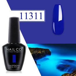 KissICON 11311 💋 Nailco Red Gel Polish - Lasting Soak