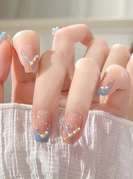 KissICON 1133 KissIcon Press On Nails 24Pcs Gel Butterfly -