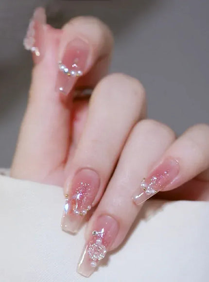 KissICON 1138 KissIcon Press On Nails 24Pcs Gel Butterfly -