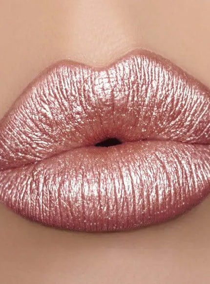 KissICON 118 KissIcon Metallic Lipstick - Glitter Glaze Waterproof Shine