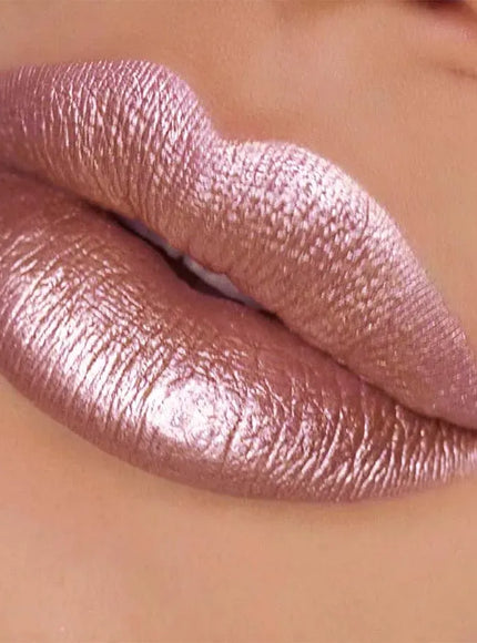 KissICON 118 KissIcon Metallic Lipstick - Glitter Glaze Waterproof Shine