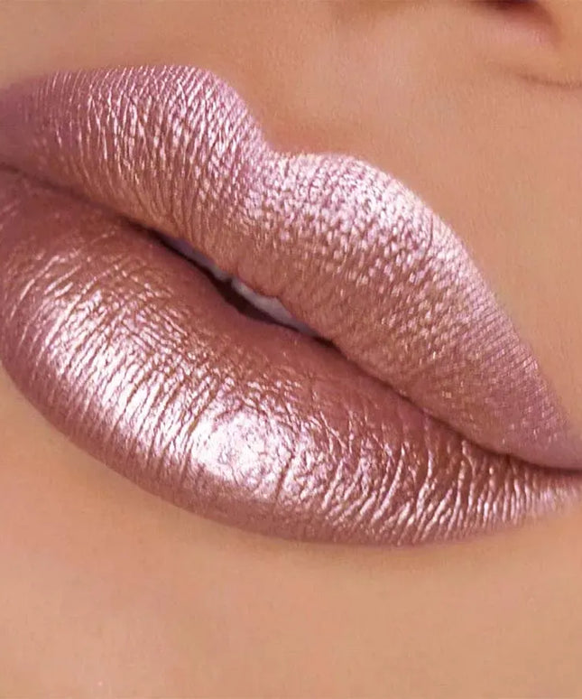 KissICON 118 KissIcon Metallic Lipstick - Glitter Glaze Waterproof Shine