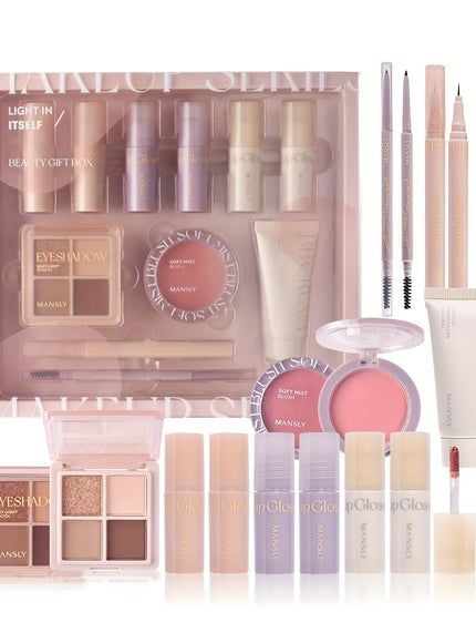 KissICON 11PCS MAKEUP SET Gentle Care Makeup Gift Set – Full Face Kit
