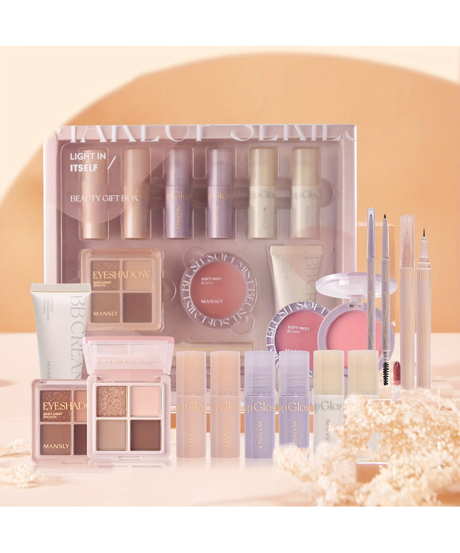 KissICON 11PCS MAKEUP SET Gentle Care Makeup Gift Set – Full Face Kit