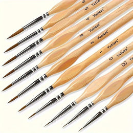KissICON 11pcs/set KissIcon 11Pcs Miniature Detail Paint Brush Set -