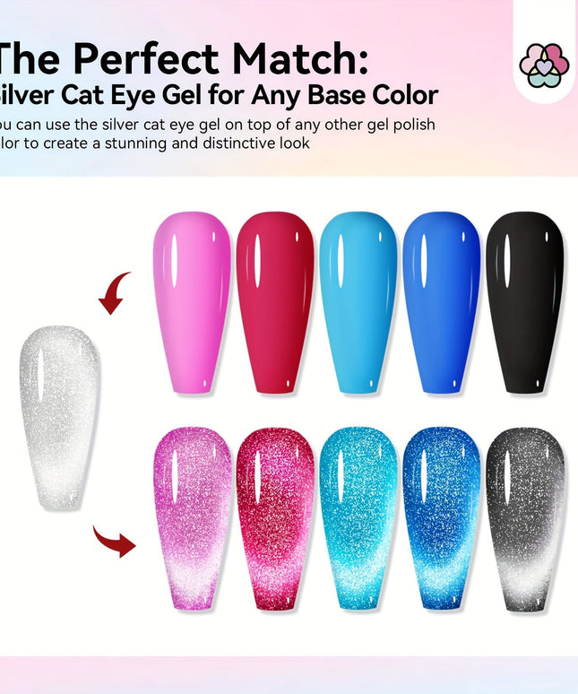 KissICON 12 Colors KissIcon Saviland Cat Eye Gel Set 12 Colors