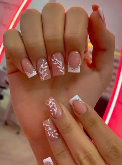 KissICON 12 KissIcon 24Pcs Square False Nails Full Cover -