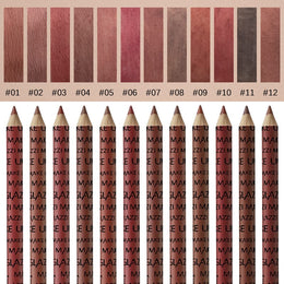 KissICON 12 Pack KissIcon Lip Liner Nude Matte Waterproof - Moisturizing