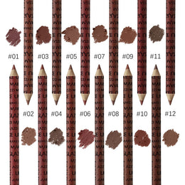 KissICON 12 Pack KissIcon Lip Liner Nude Matte Waterproof - Moisturizing