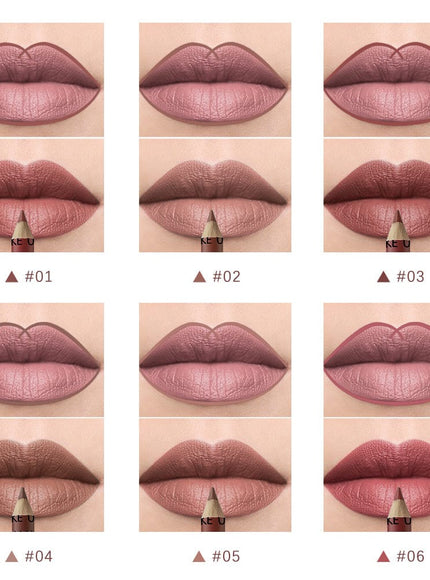 KissICON 12 Pack KissIcon Lip Liner Nude Matte Waterproof - Moisturizing