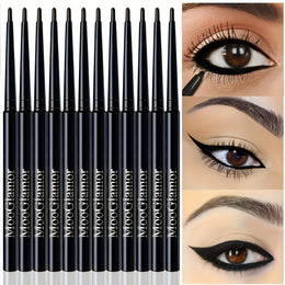 KissICON 12 packs black 12pc Longlasting Waterproof Gel Eyeliner Pen