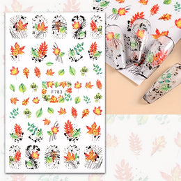 KissICON 12 Sheets KissIcon All Holidays Nail Art Stickers - Self-Adhesive