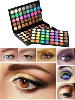 KissICON 120 color KissIcon 120 Color Eye Shadow Palette - Waterproof