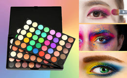 KissICON 120 color KissIcon 120 Color Eye Shadow Palette - Waterproof