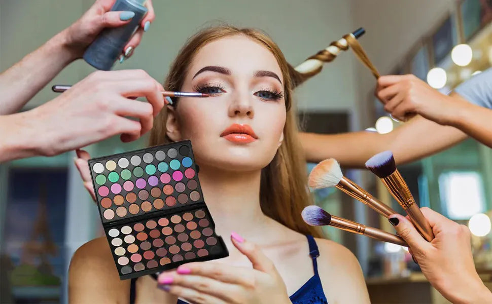 KissICON 120 color KissIcon 120 Color Eye Shadow Palette - Waterproof