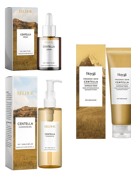 KissICON 120g+100ml+30ml Centella Asiatica 3piece Set – Hydrate Refresh Glow