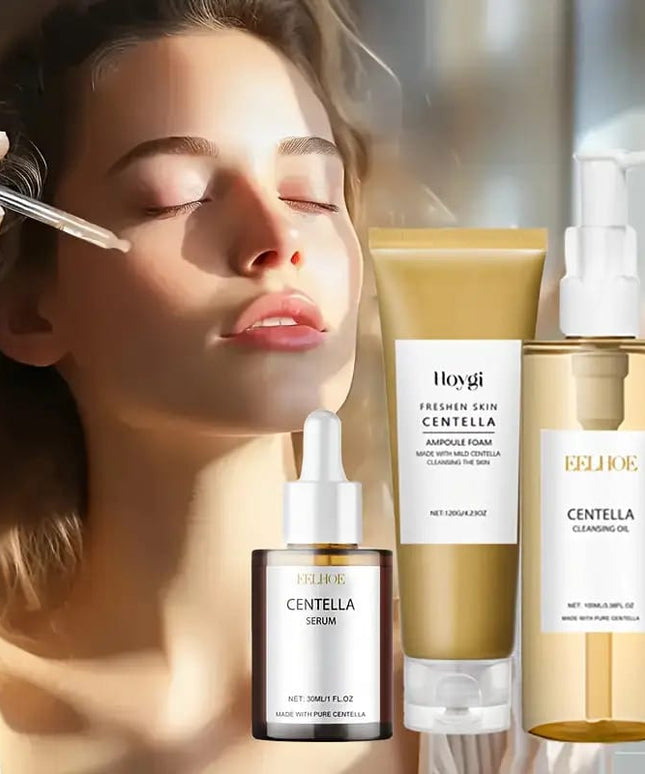 KissICON 120g+100ml+30ml Centella Asiatica 3piece Set – Hydrate Refresh Glow