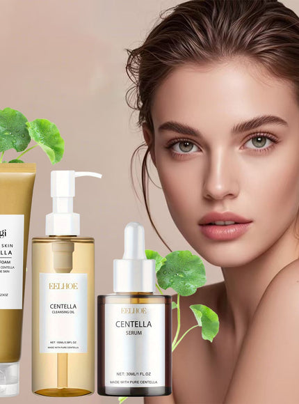KissICON 120g+100ml+30ml Centella Asiatica 3piece Set – Hydrate Refresh Glow