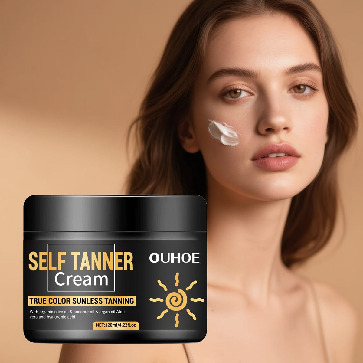 KissICON 120g Ouhoe Nongreasy Self Tanner Natural Bronze