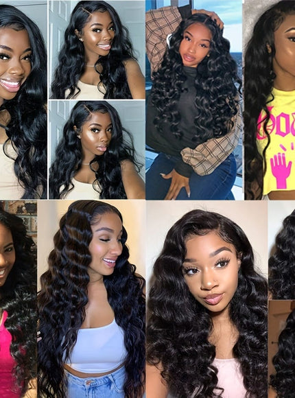 Loose Wave Brazilian Virgin Hair 3 Bundles Unprocessed