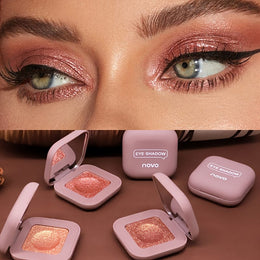 KissICON 12color Glitter Shimmer Eyeshadow Palette Vibrant Longlasting