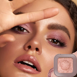 KissICON 12color Glitter Shimmer Eyeshadow Palette Vibrant Longlasting