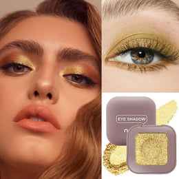 KissICON 12color Glitter Shimmer Eyeshadow Palette Vibrant Longlasting