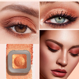 KissICON 12color Glitter Shimmer Eyeshadow Palette Vibrant Longlasting