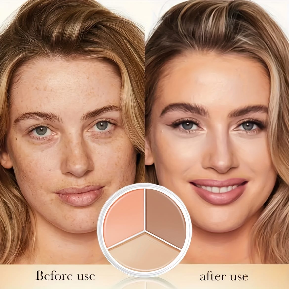 KissICON 12g Heyxi 3color Concealer Full Coverage Color