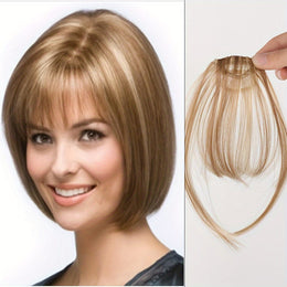 KissICON 12H613 / 6inch KissIcon Easy Clip-In Wispy Bangs - Natural Look