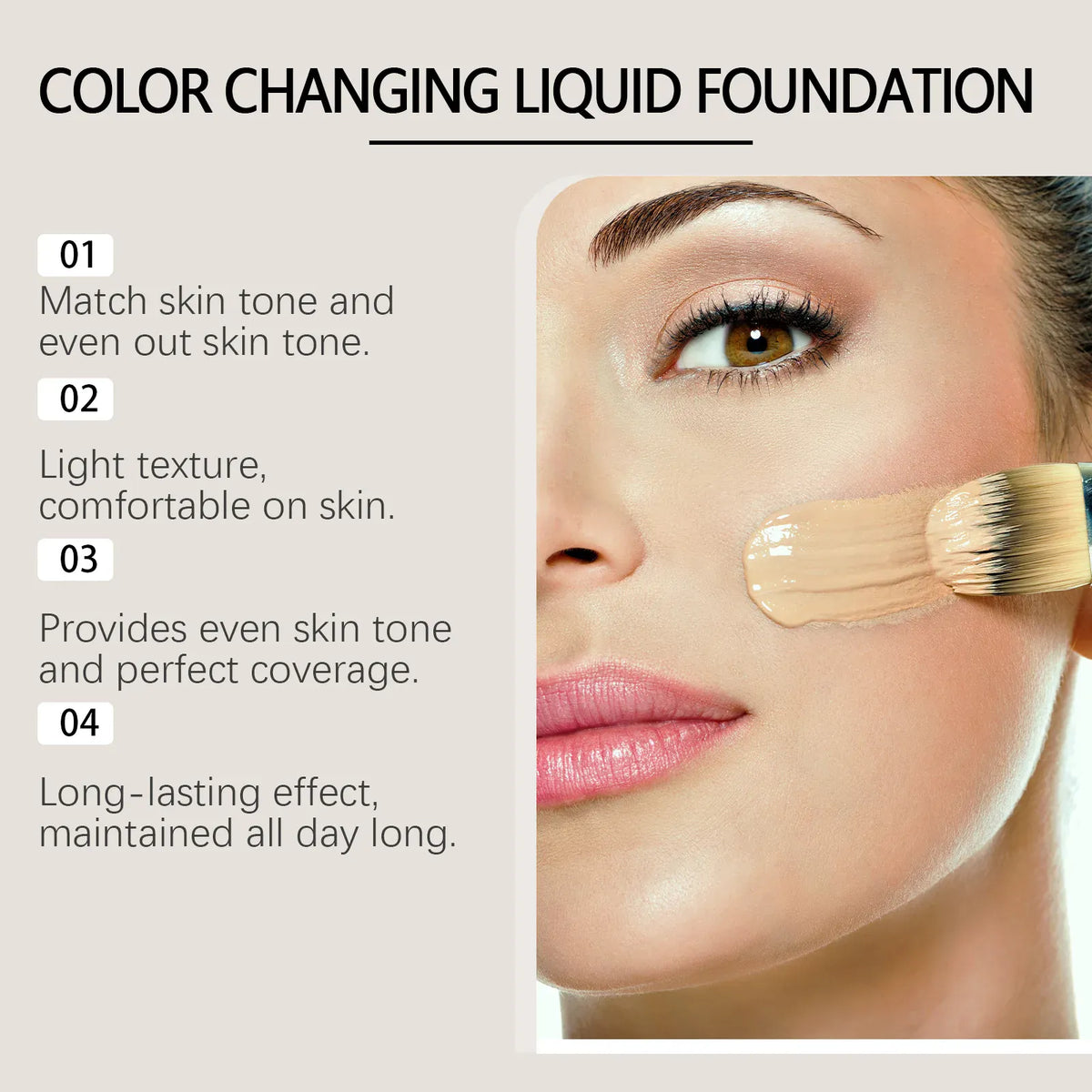 KissICON 12ml KissIcon Magic Color Changing Foundation Hydrating Base